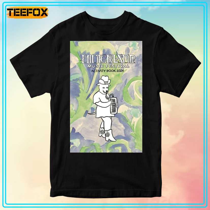 Hinterland Music Festival 2024 Activity Book Unisex T-Shirt