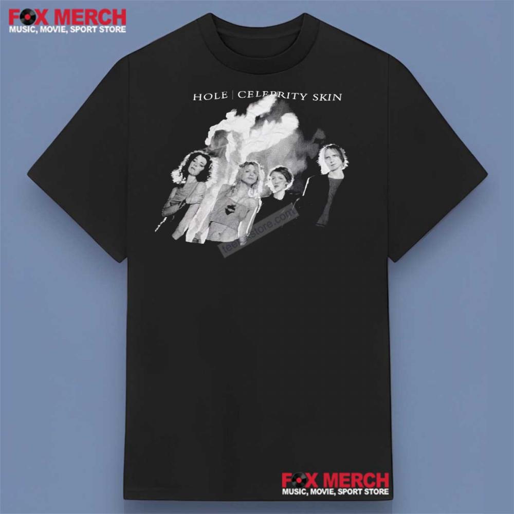 Hole Band Celebrity Skin Shirt