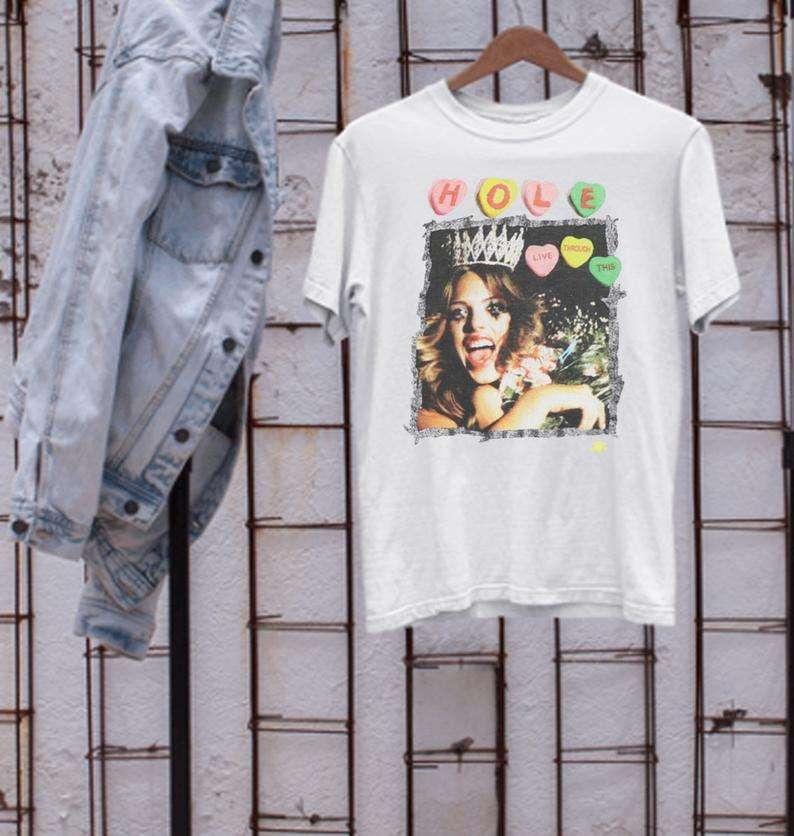 Hole Band Live Through This Tour Concert Music T-Shirt