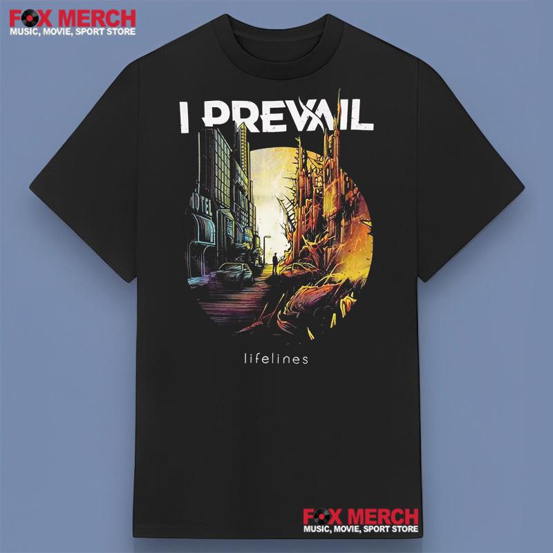 I Prevail Band Lifelines Black Shirt