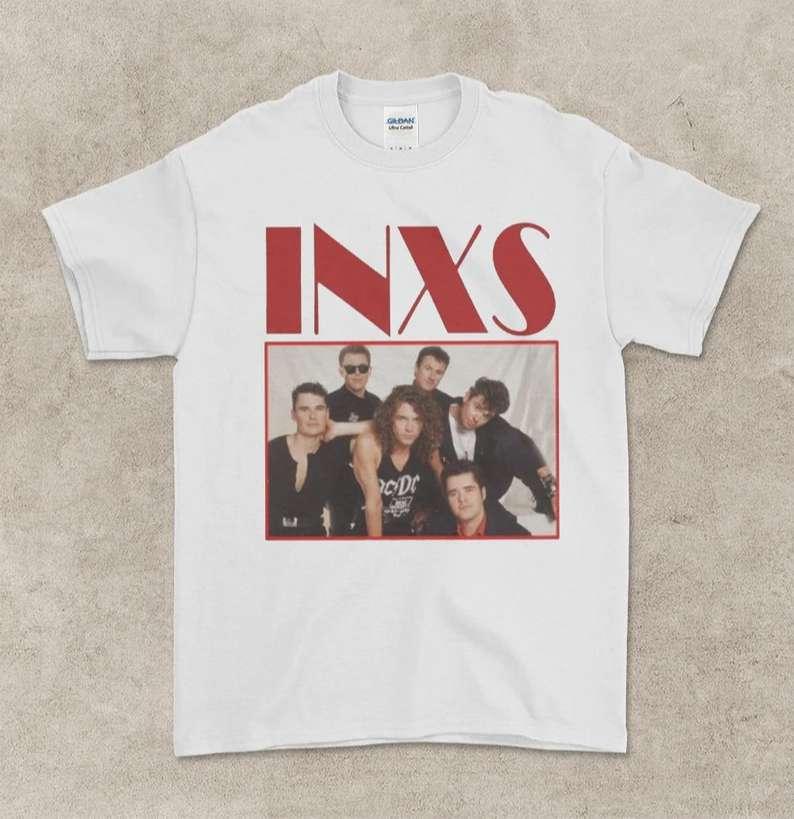 INXS Rock Band T-Shirt Merch Music