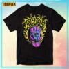 Incubus Flaming Skull Hand T-Shirt