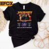 Journey 50th Anniversary Signatures Thank You for The Memories T-Shirt