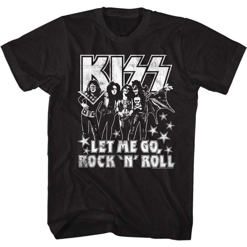 KISS Let Me Go Rock And Roll T-Shirt