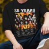 Kiss Band 50 Year 1973-2022 50th Anniversary T-Shirt Music
