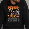 Kiss Rock Band Signatures T-Shirt For Men And Women