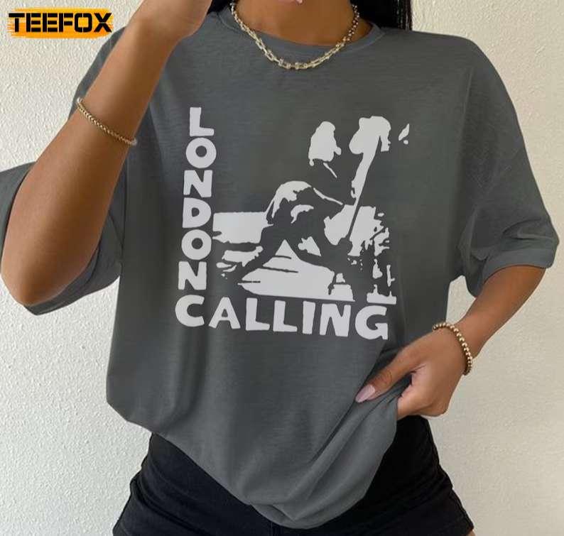 London Calling Rock Band Short-Sleeve T-Shirt