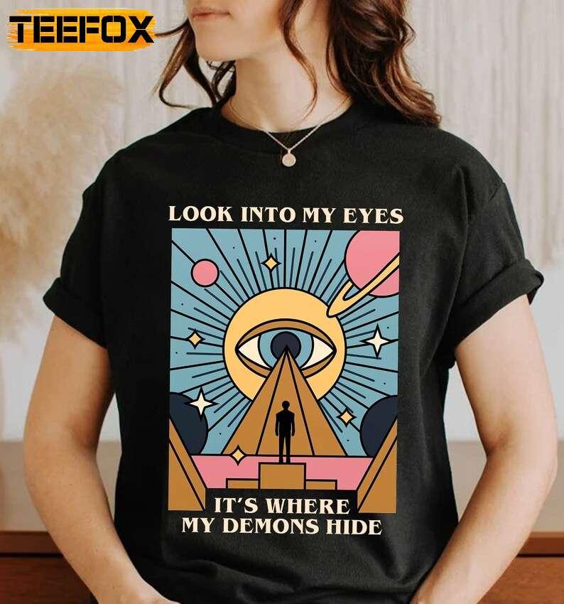 Look Into My Eyes Demon Imagine Dragons T-Shirt
