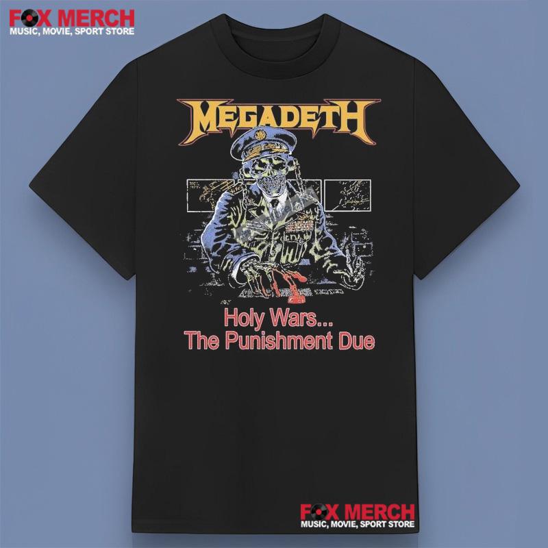 Megadeth Holy Wars The Punishment Due Shirt