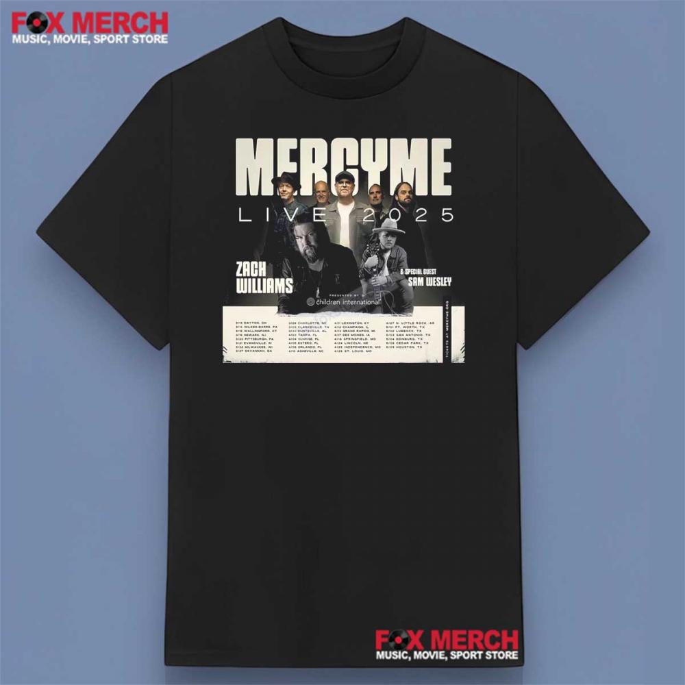 MercyMe Live Tour 2025 Shirt