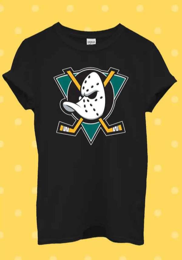 Mighty Ducks NHL Hockey Team Graphic T Shirt