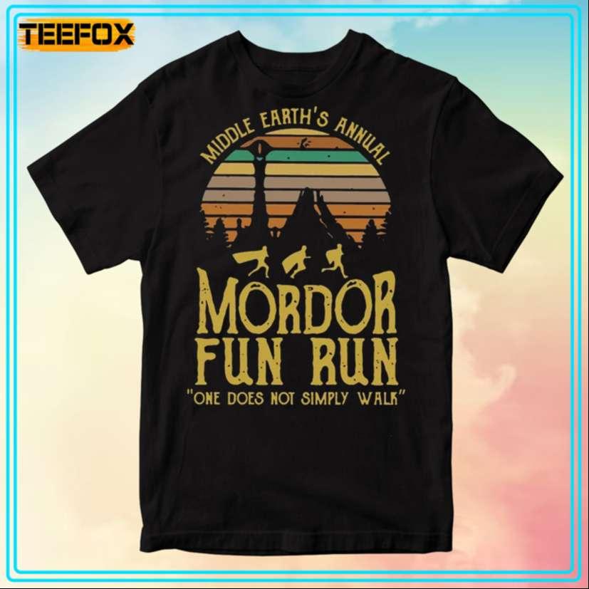 Mordor Fun Run One Does Not Simply Walk Unisex T-Shirt