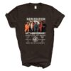 New Edition Band 44th Years Anniversary 1978-2022 Thank You For The Memories Signatures T-Shirt Merch