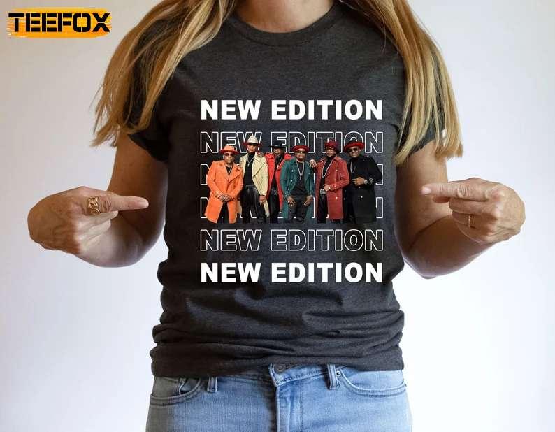 New Edition Band Tour Concert Music T-Shirt