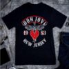 New Jersey 1983 Bon Jovi T-Shirt Merch