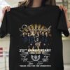 Nightwish 25th Anniversary Signatures Thank For The Memories T-Shirt Merch
