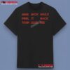 Nine Inch Nails Peel It Back Tour 2025 Shirt