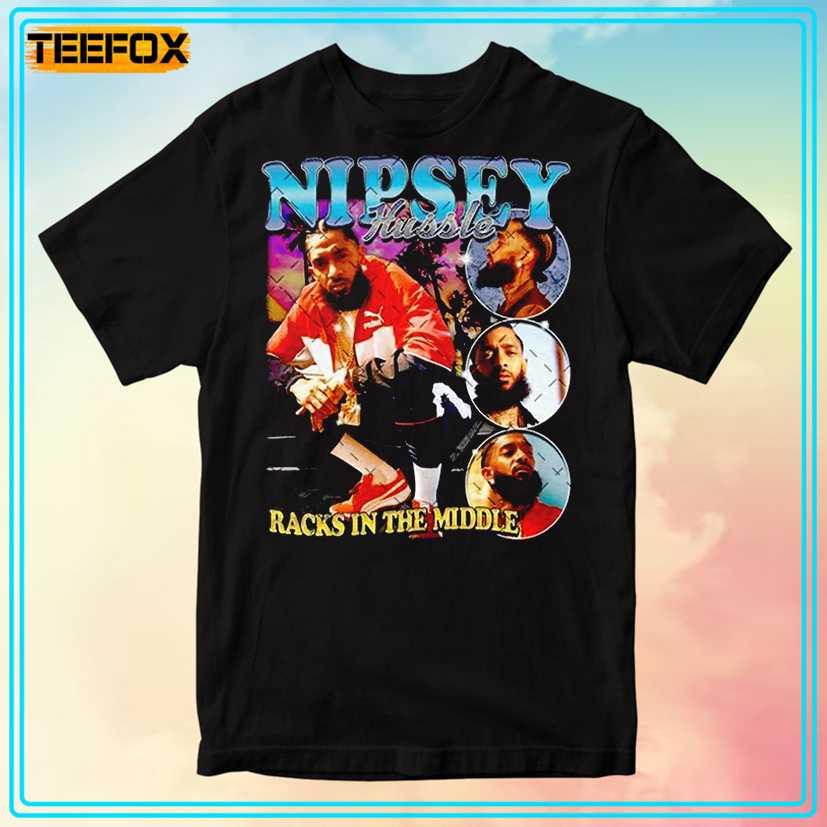 Nipsey Hussle Racks In The Middle Unisex T-Shirt