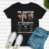 One Direction 12th Anniversary 2010-2022 Signatures T-Shirt Band Music Merch
