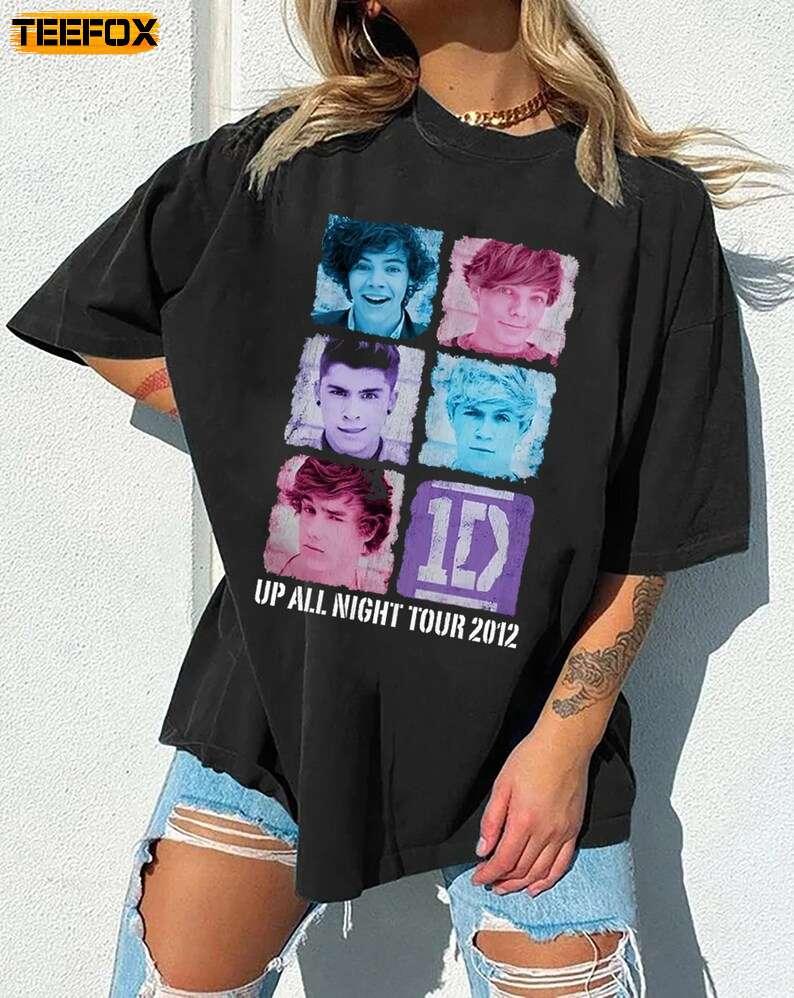 One Direction Selfie Up All Night Tour 2012 Concert T-Shirt