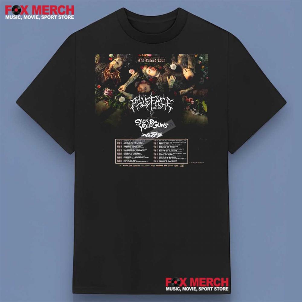 Paleface Swiss Band The Cursed Tour 2025 Shirt