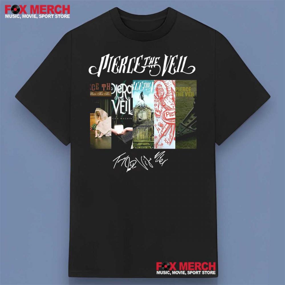 Pierce The Veil Rock Band Signature Shirt