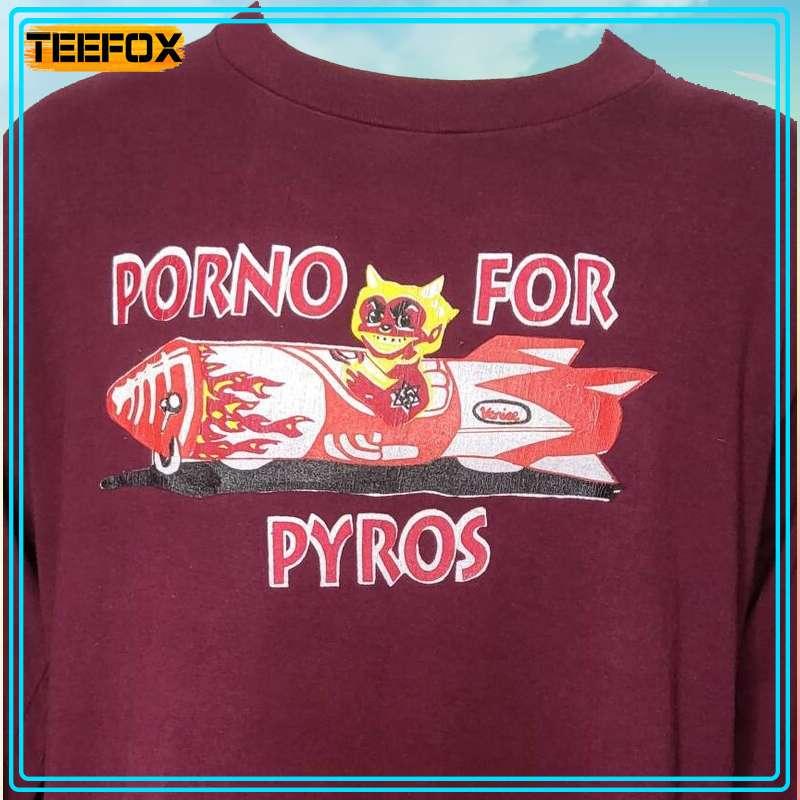 Porno For Pyros Vintage 90s Style T-Shirt