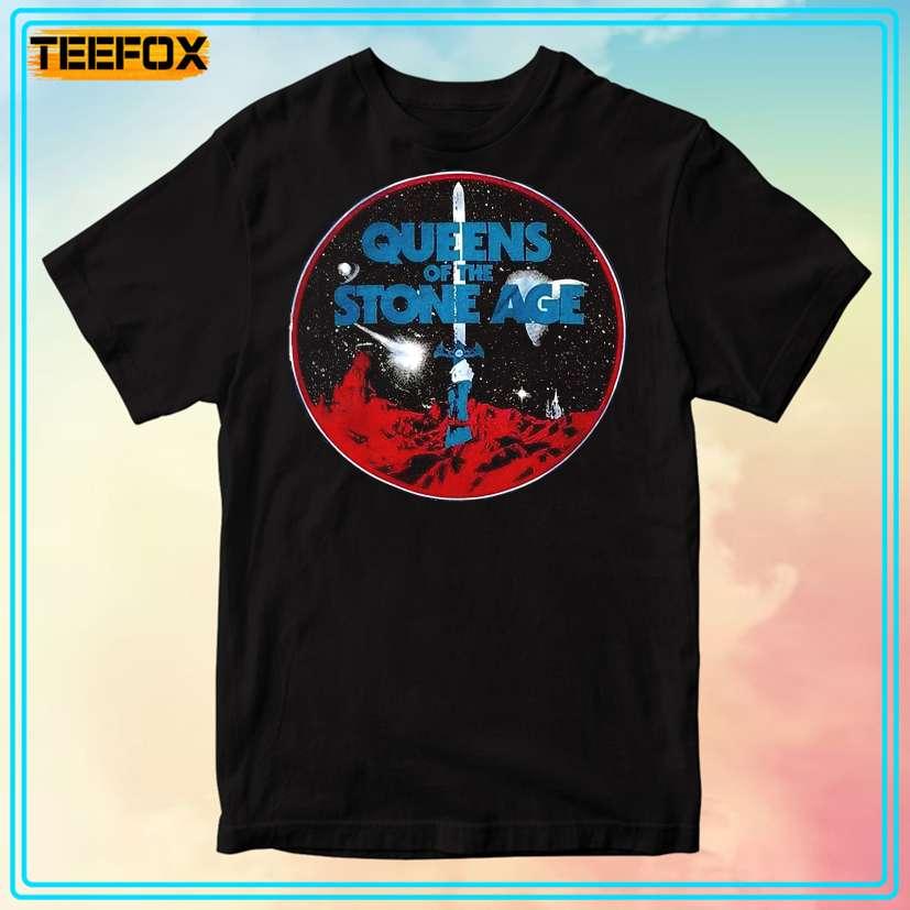 Queens Of The Stone Age Branca Sword T-Shirt