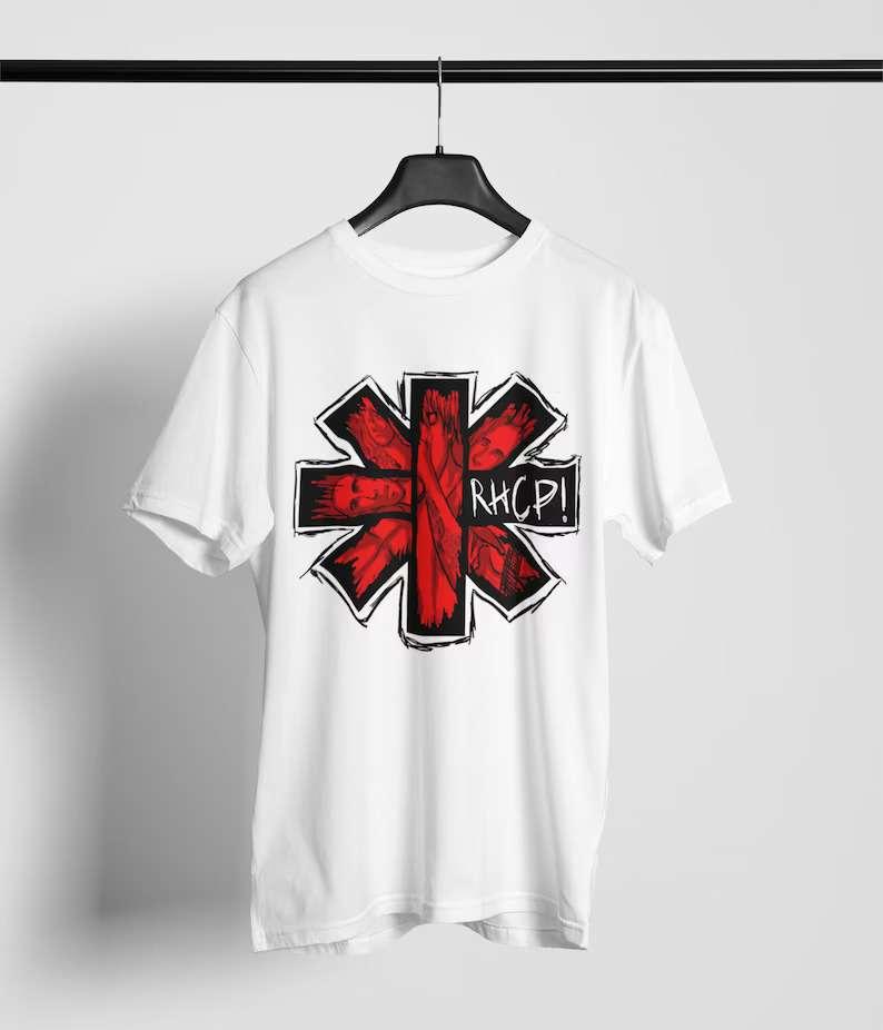 Red Hot Chili Peppers Band Retro T-Shirt