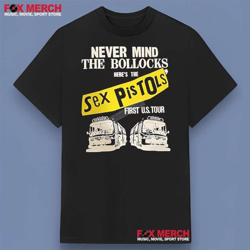 Sex Pistols Never Mind the Bollocks First USA Tour T-Shirt