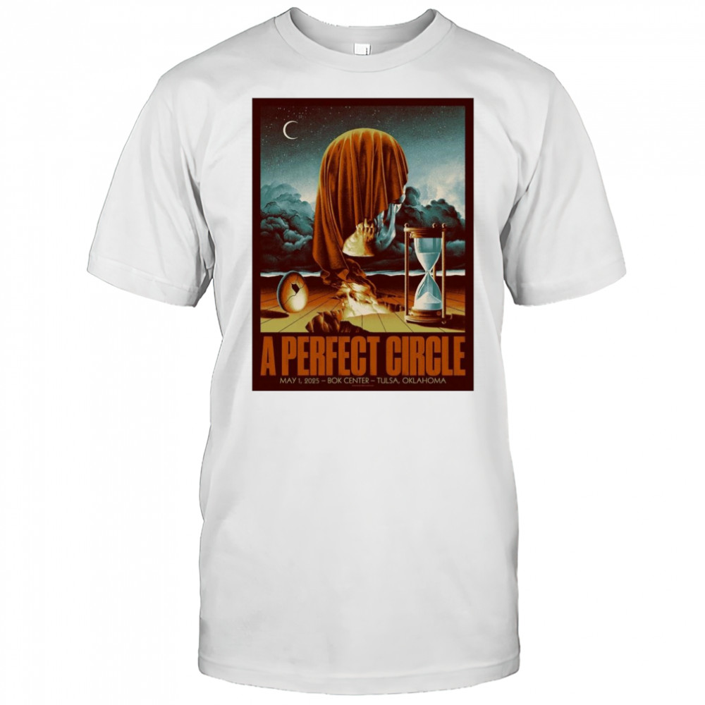 A Perfect Circle ÐœÐ°Ñƒ 1 2025 Bok Center Tulsa Oklahoma Poster Graphic t-shirt