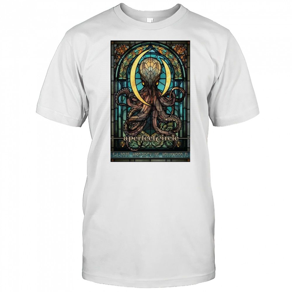 A Perfect Circle Hard Rock Live Hollywood Florida May 6 2025 Concert t-shirt