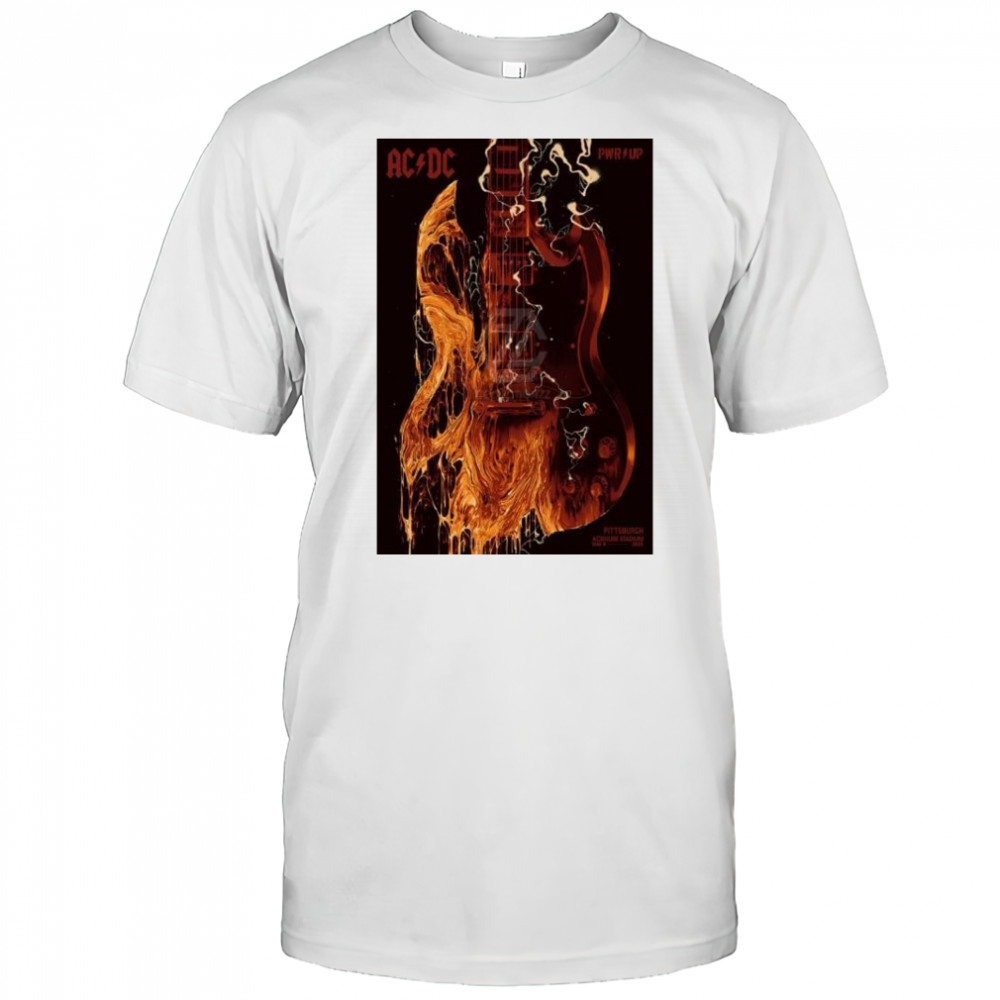 AC DC Acrisure Stadium Pittsburgh PA May 8 2025 Tour t-shirt