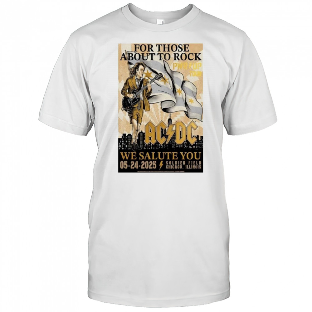 ACDC May 24 2025 Soldier Field Chicago IL Shirt