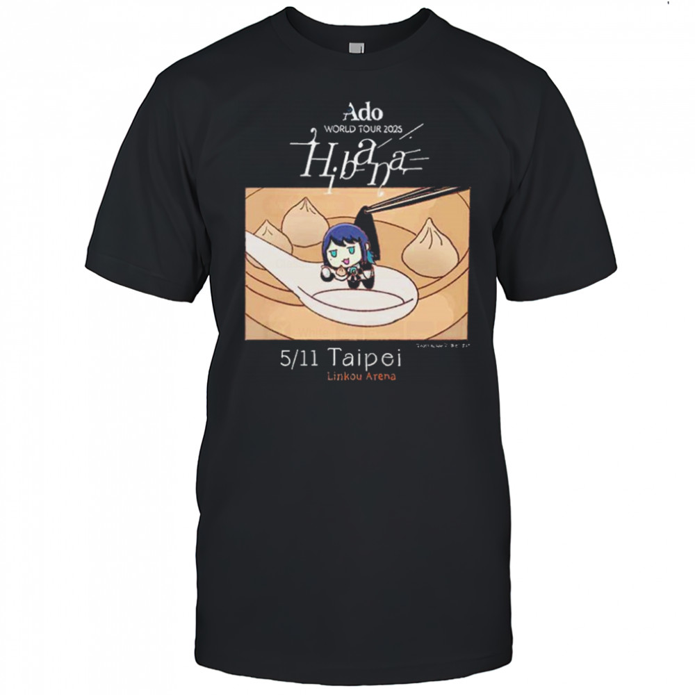 Ado Hibana World Tour 2025 May 11 2025 At Taipei Linkou Arena T-shirt