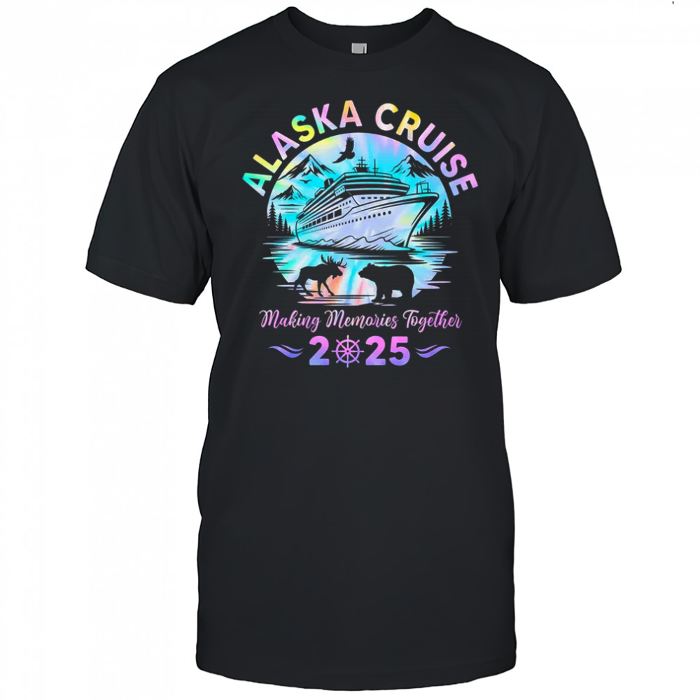 Alaska Cruise 2025 Matching Family Friends Group Adventure shirt