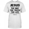 Alisson Becker Wearing Jesus The Way The Truth The Life Shirt