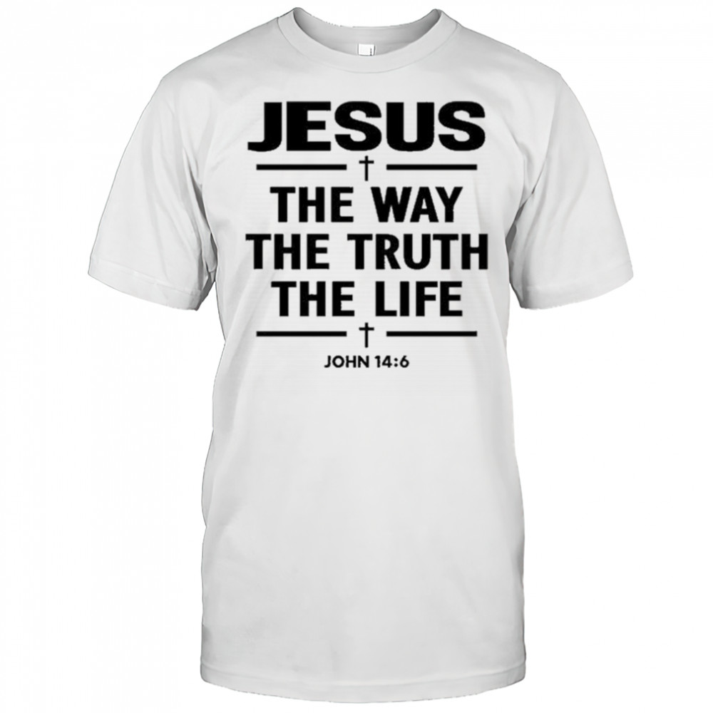 Alisson Becker Wearing Jesus The Way The Truth The Life Shirt