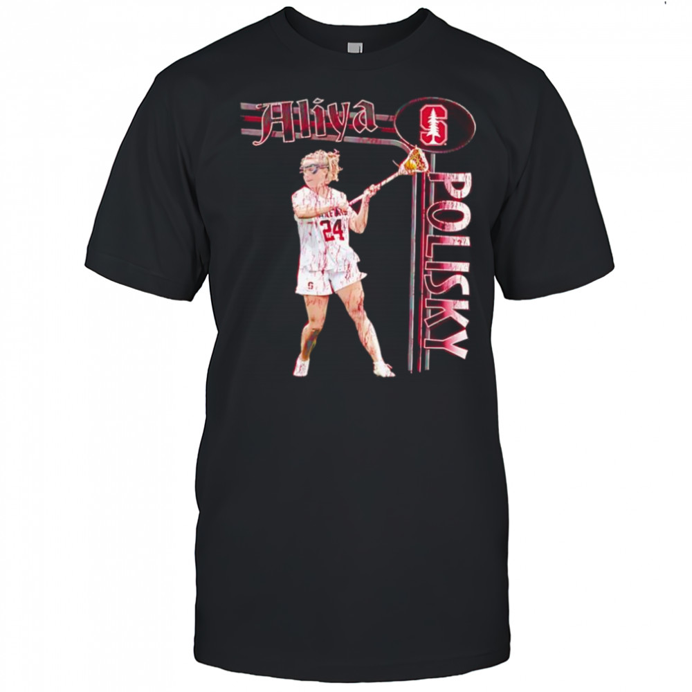 Aliya Polisky Stanford cartoon shirt