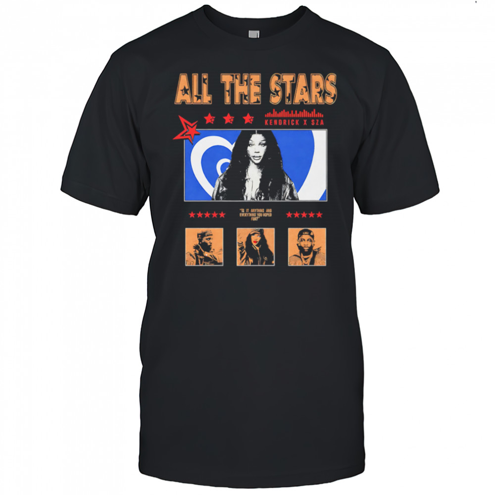 All the Stars Kendrick x Sza shirt