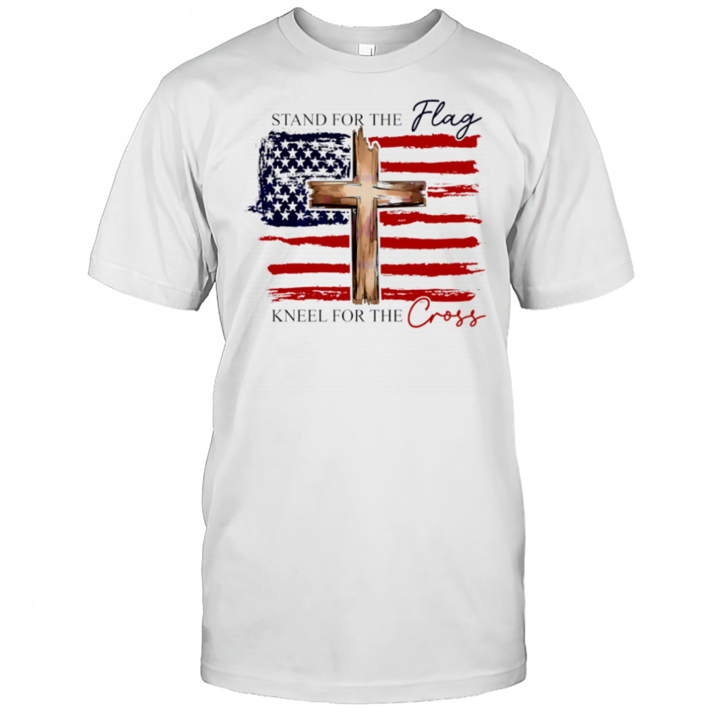 American Flag Cross Christian Freedom shirt