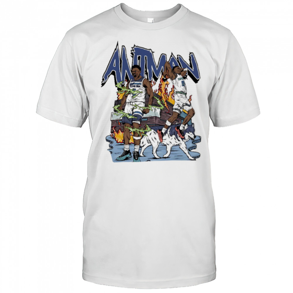 Anthony Edwards Graphic Tee Minnesota Timberwolves vintage shirt