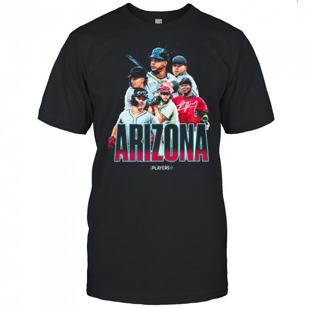 Arizona Diamondbacks MLB Baseball Players Signatures Series 2025 t-shirt