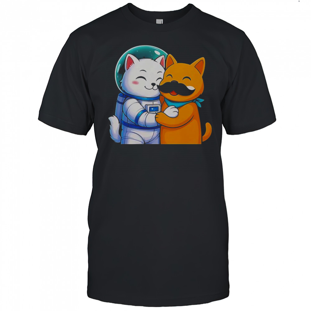 Astrocat And Meow Stash T-Shirt
