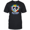 Autism Awareness Hands Puzzle Heart shirt