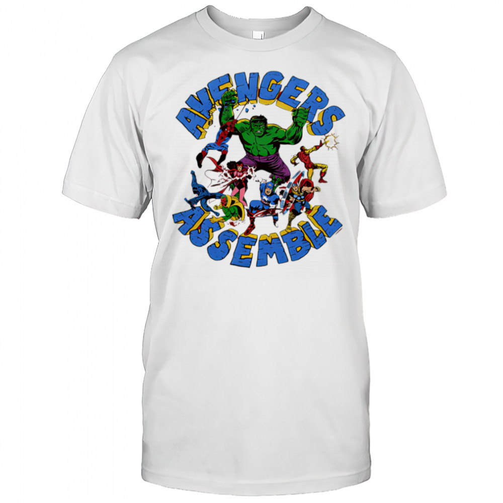 Avengers Assemble superhero shirt