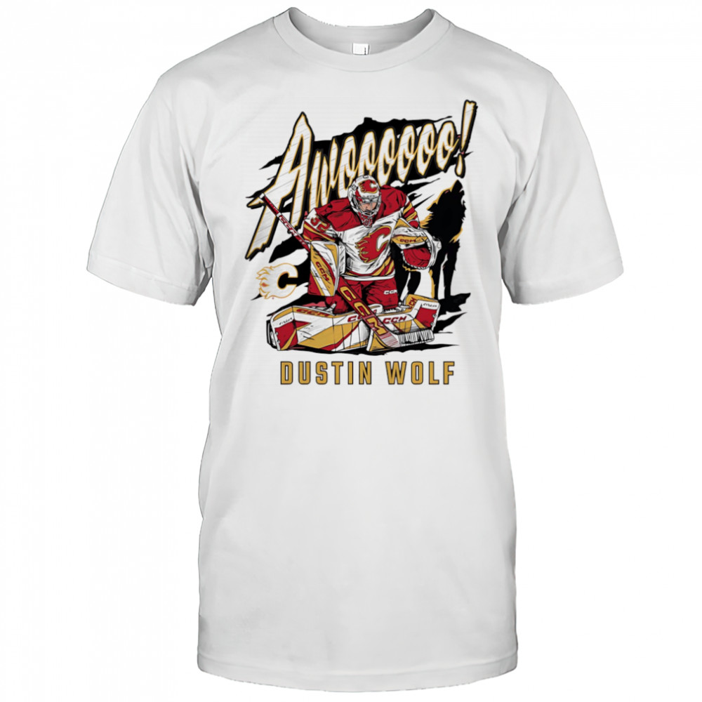 Awooo Dustin Wolf Calder Trophy shirt