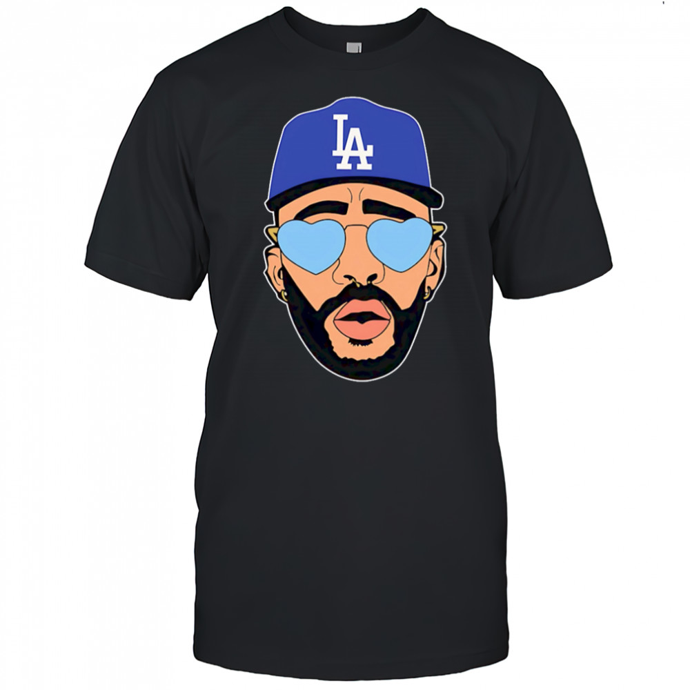 Bad Bunny Dodgers Big Head shirt