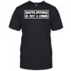 Bat flipping is not a crime shirt
