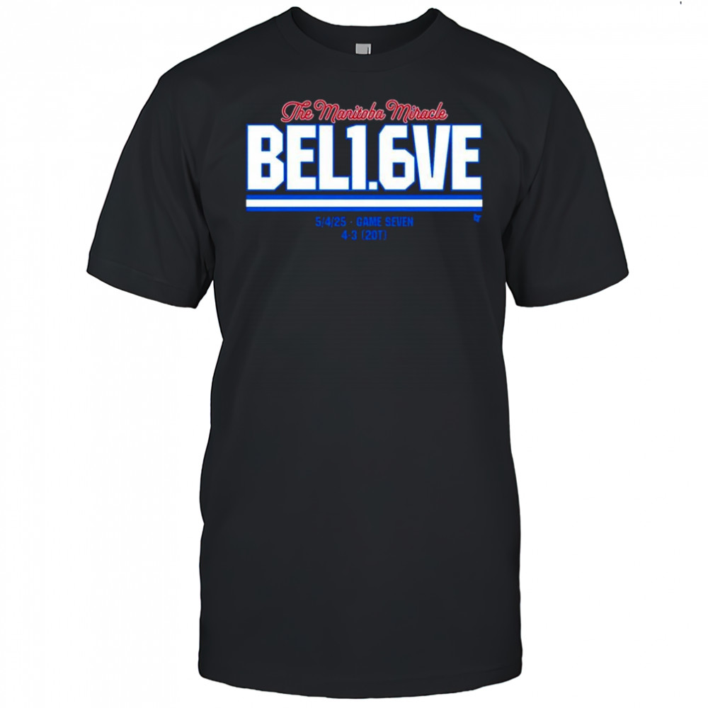 Believe In 1.6 Seconds Left Shirt